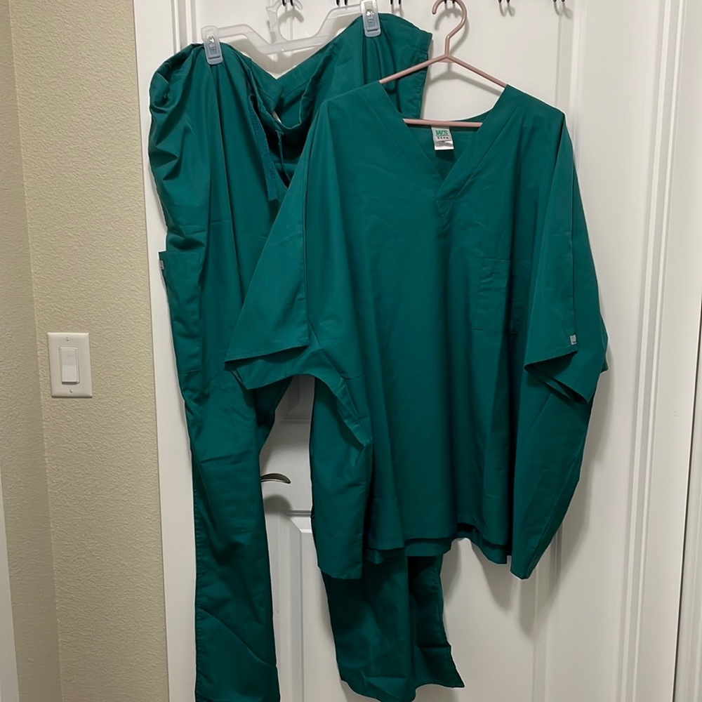 Green Scrubs size 5X